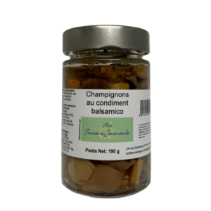 Champignons au condiment balsamico